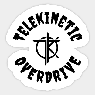 TKO circle print Sticker